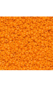 Miyuki rocailles Perlen 11/0 - Opaque tangerine 11-405